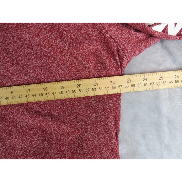 Alabama Crimson Tide Shirt Hoodie Mens XL Red NCAA Football Nike Long Sleeve - Picture 4 of 10